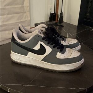 Nike Black and Gray Air Sneakers